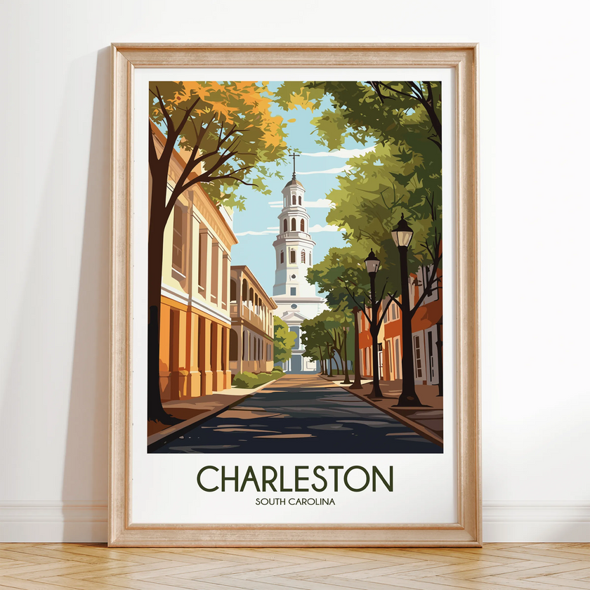 Charleston Scenic Landscape Art