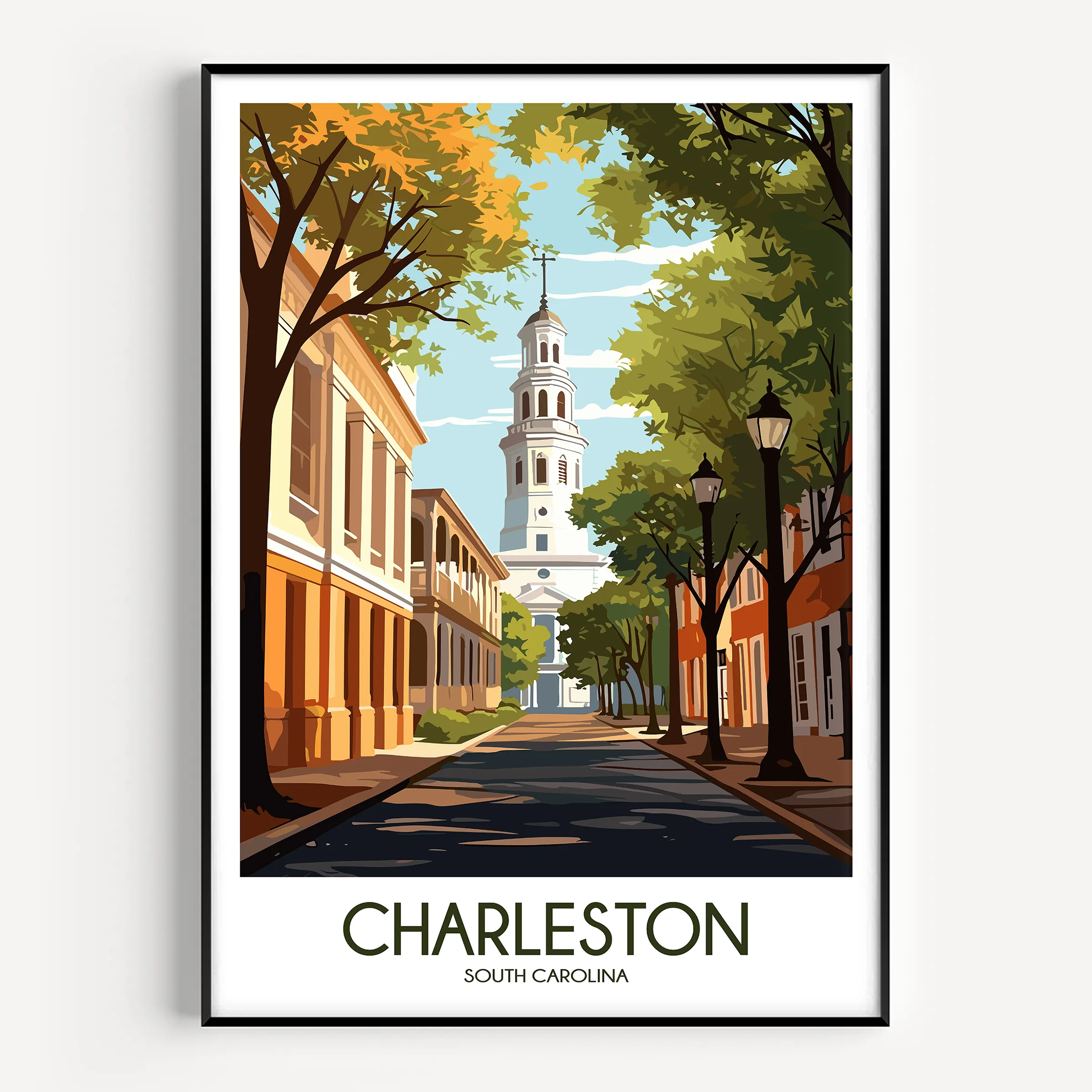 Charleston Souvenir Poster Print