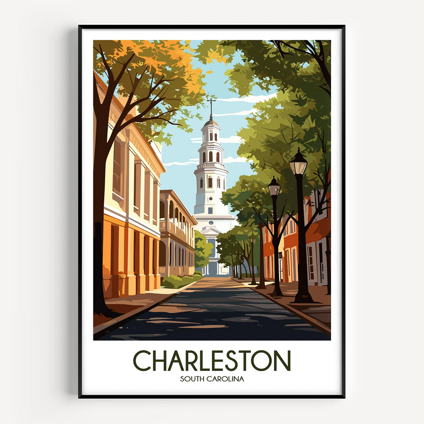 Charleston Souvenir Poster Print