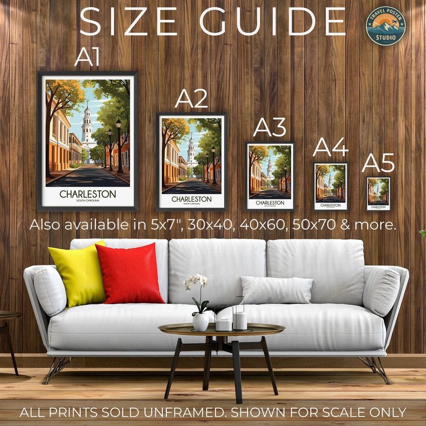 Charleston Travel Memory Gift