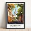Charleston Vintage Style Print