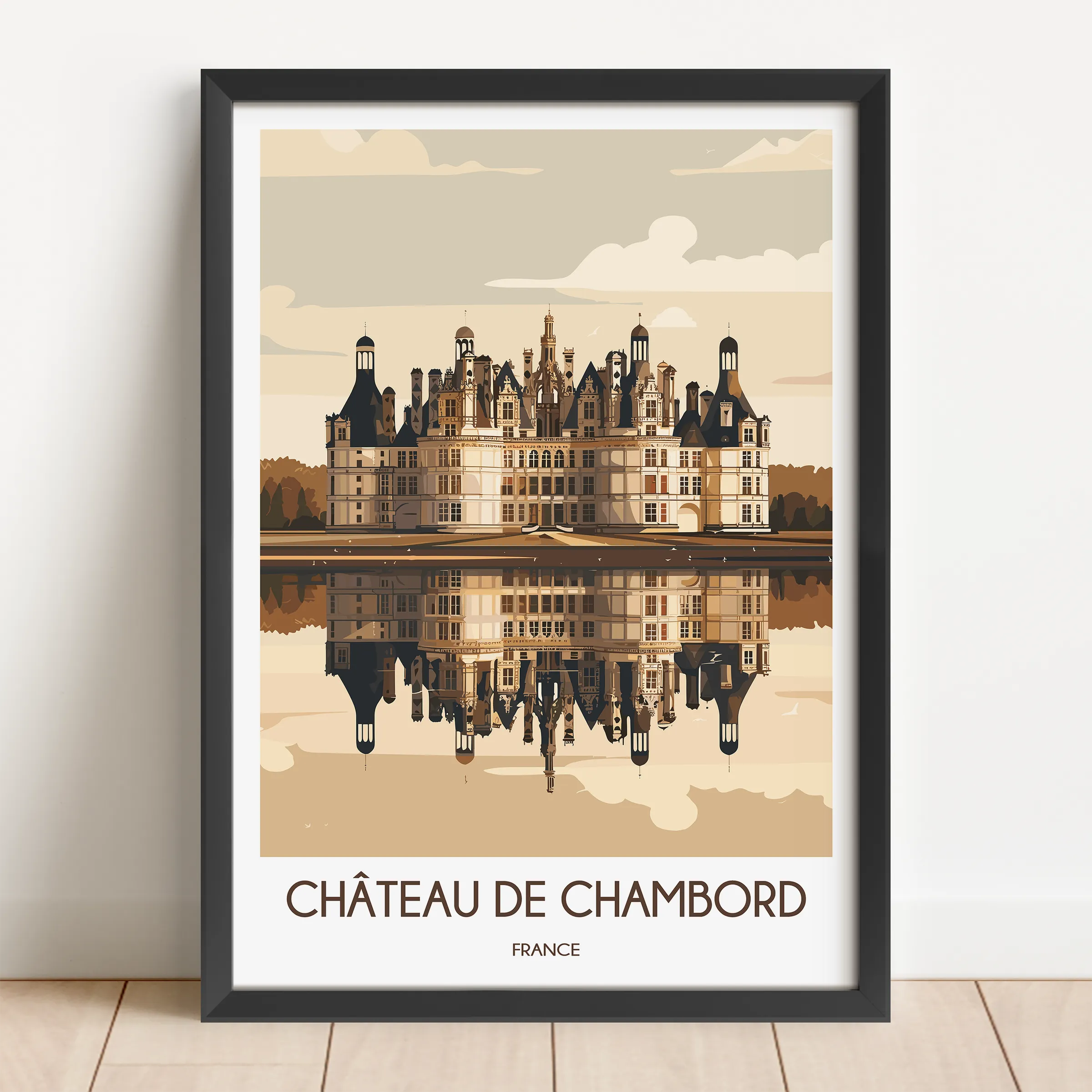 Chateau De Chambord Destination Art Gift