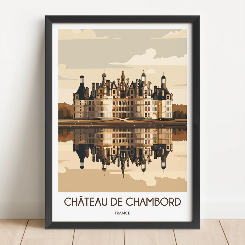 Chateau De Chambord Destination Art Gift