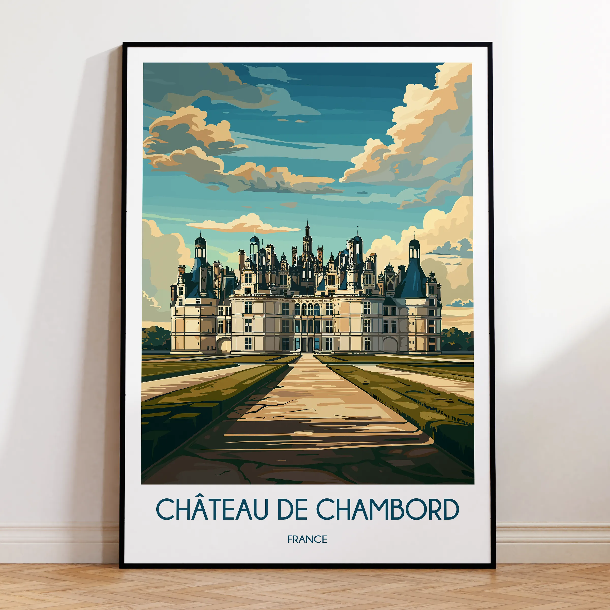 Chateau De Chambord Destination Art Gift
