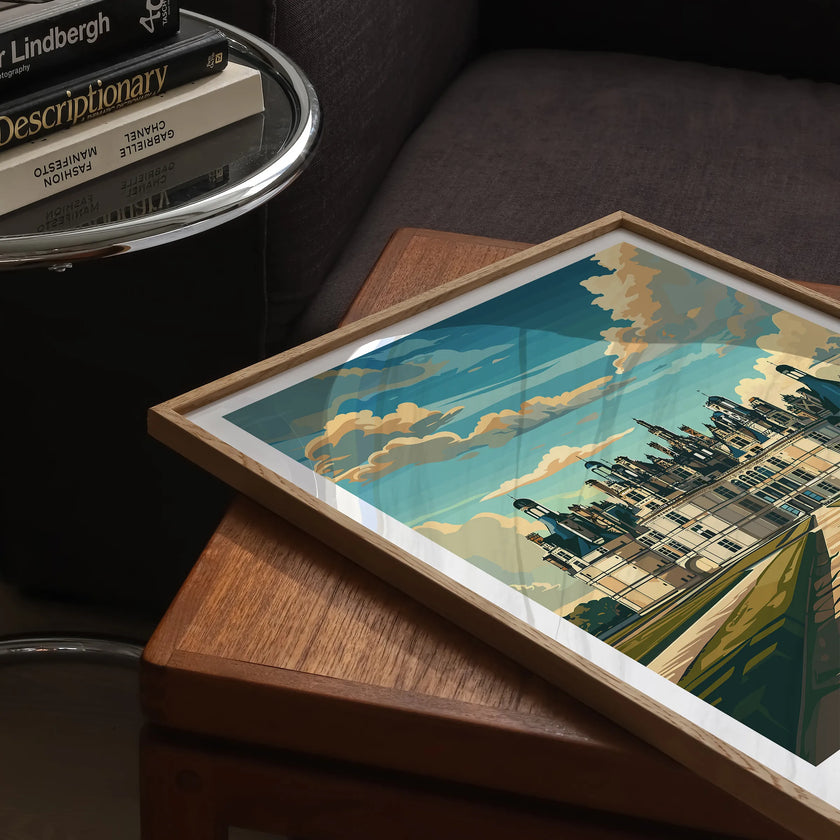 Chateau De Chambord Gallery Quality Print
