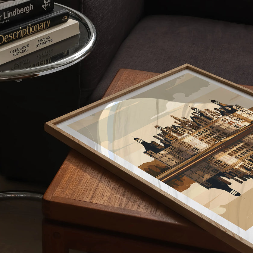 Chateau De Chambord Home Office Decor