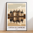 Chateau De Chambord Minimalist Wall Art