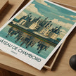 Chateau De Chambord Scenic Landscape Art
