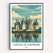 Chateau De Chambord Souvenir Poster Print