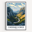 Cheddar Gorge Destination Art Gift