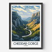 Cheddar Gorge Travel Memory Gift