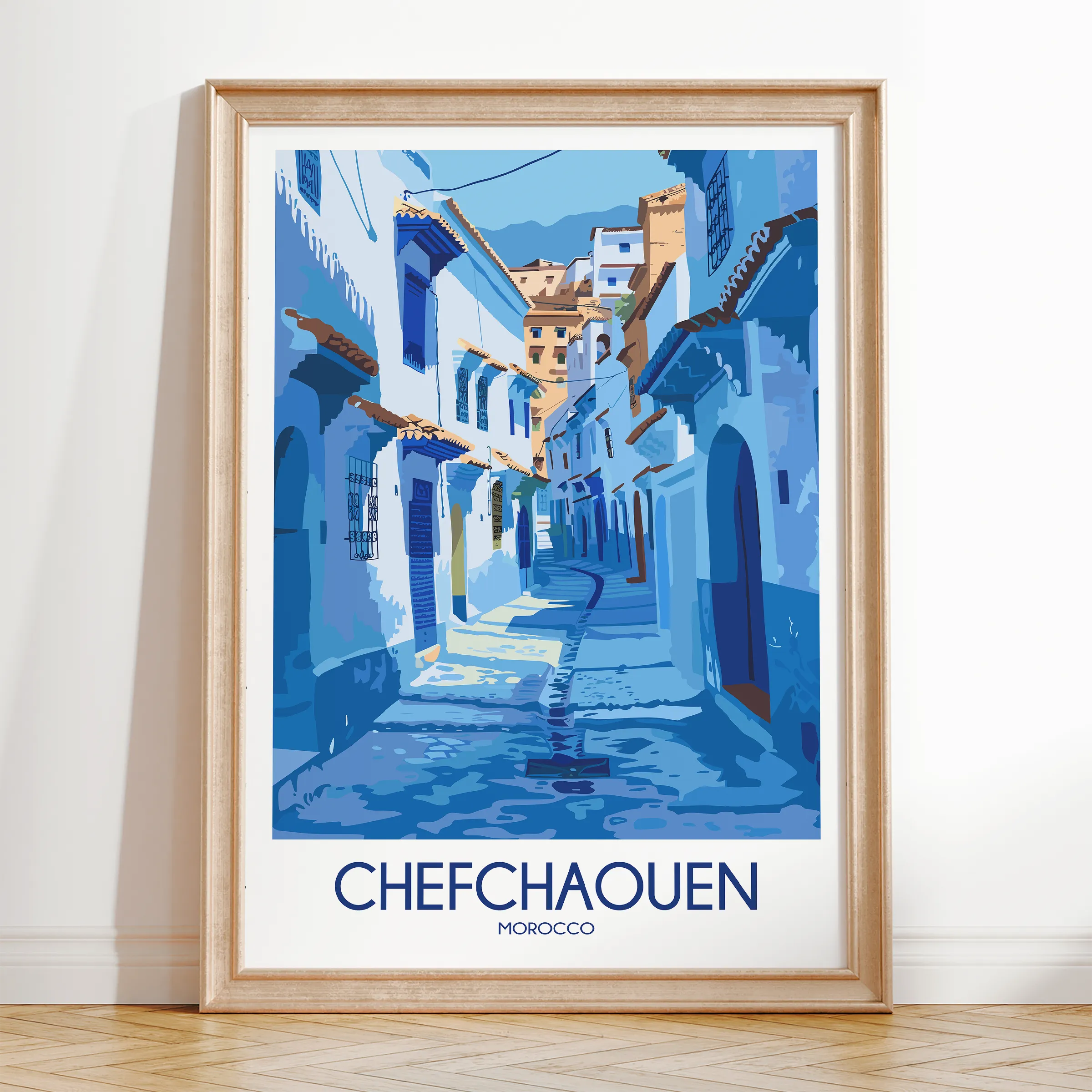Chefchaouen Destination Art Gift