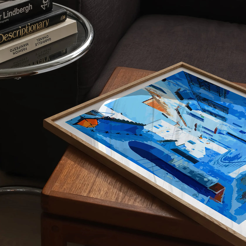 Chefchaouen Home Office Decor