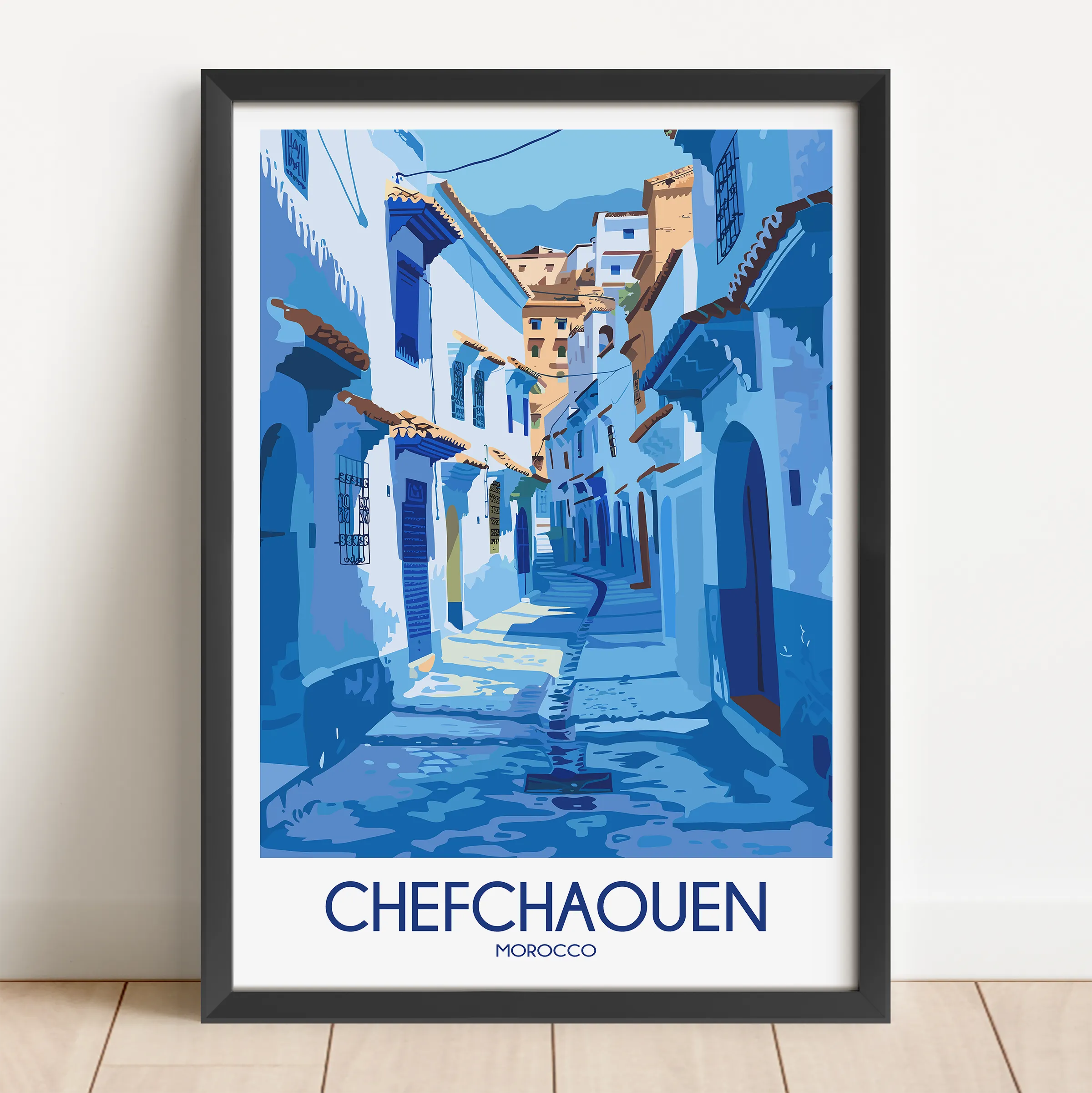 Chefchaouen Home Office Decor