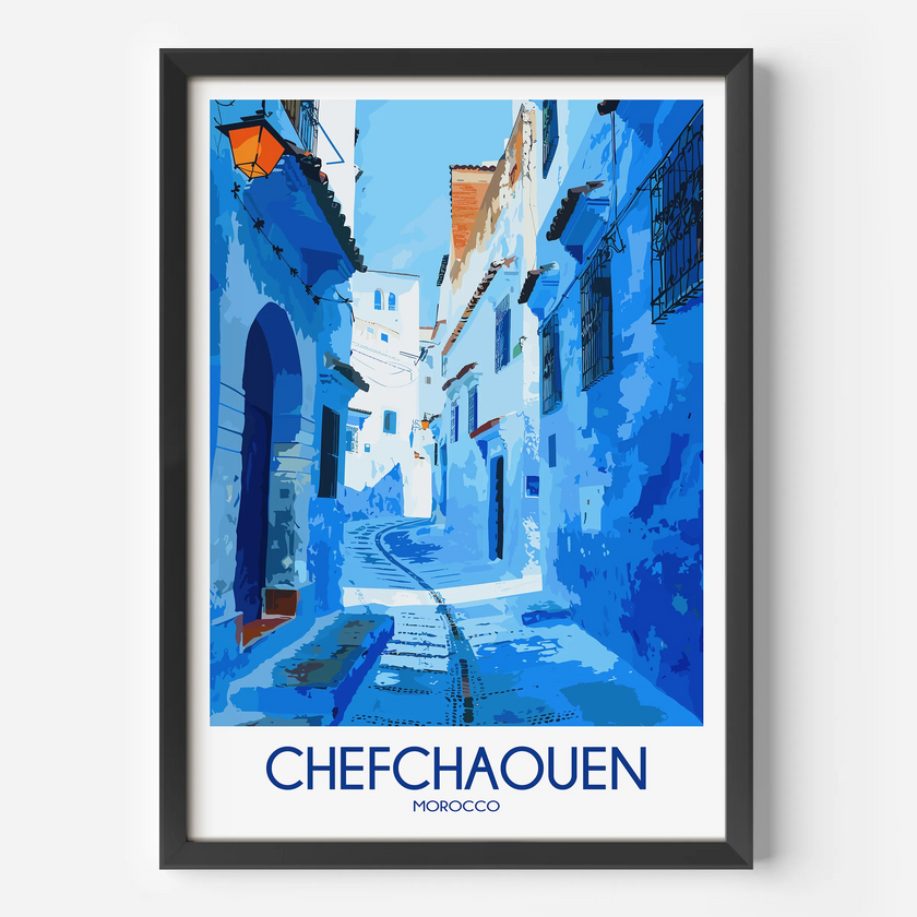 Chefchaouen Home Office Decor