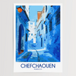 Chefchaouen Minimalist Wall Art