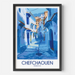 Chefchaouen Minimalist Wall Art