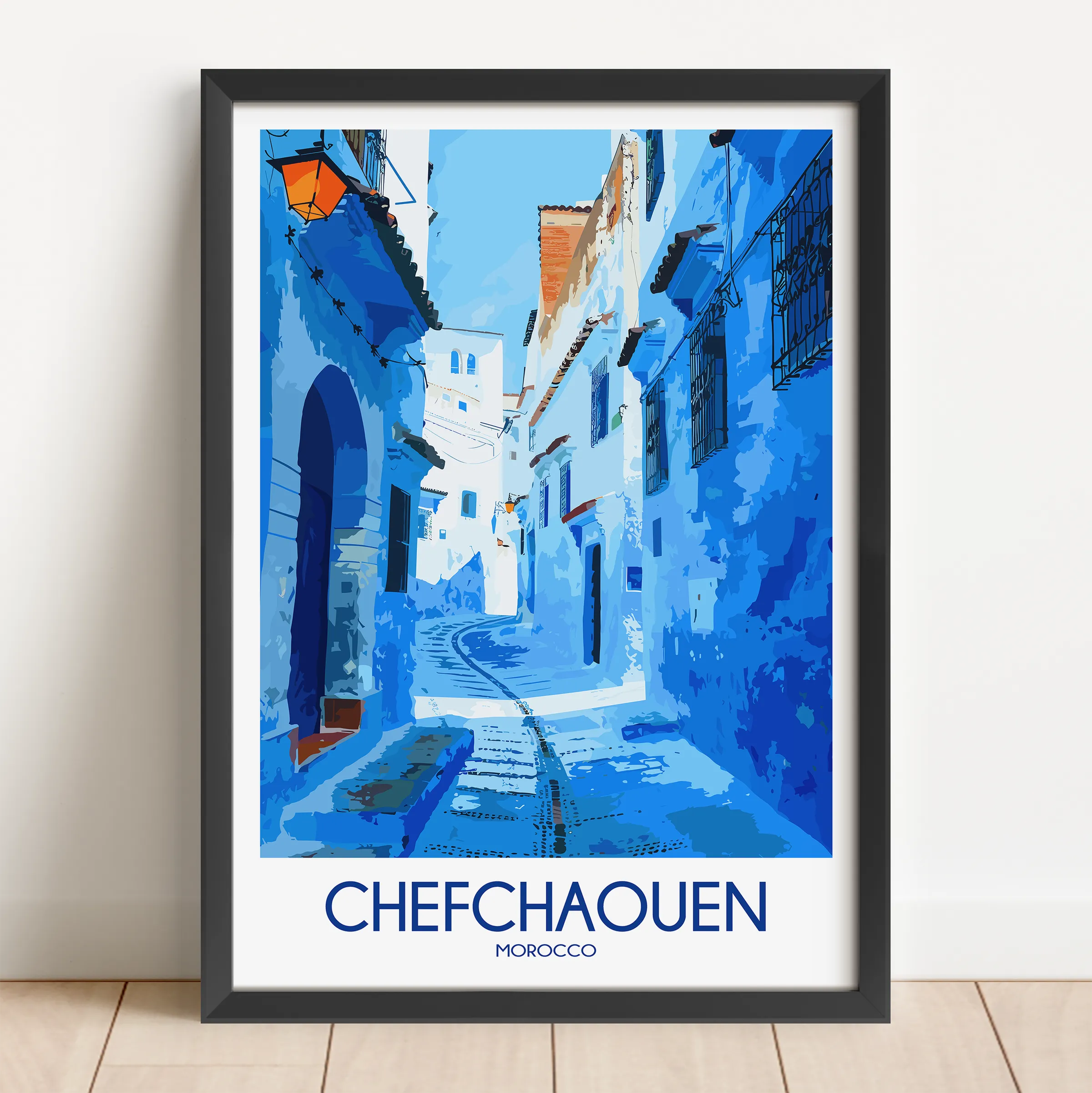 Chefchaouen Souvenir Poster Print