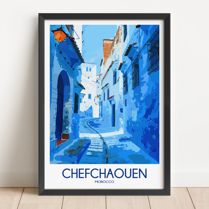 Chefchaouen Souvenir Poster Print