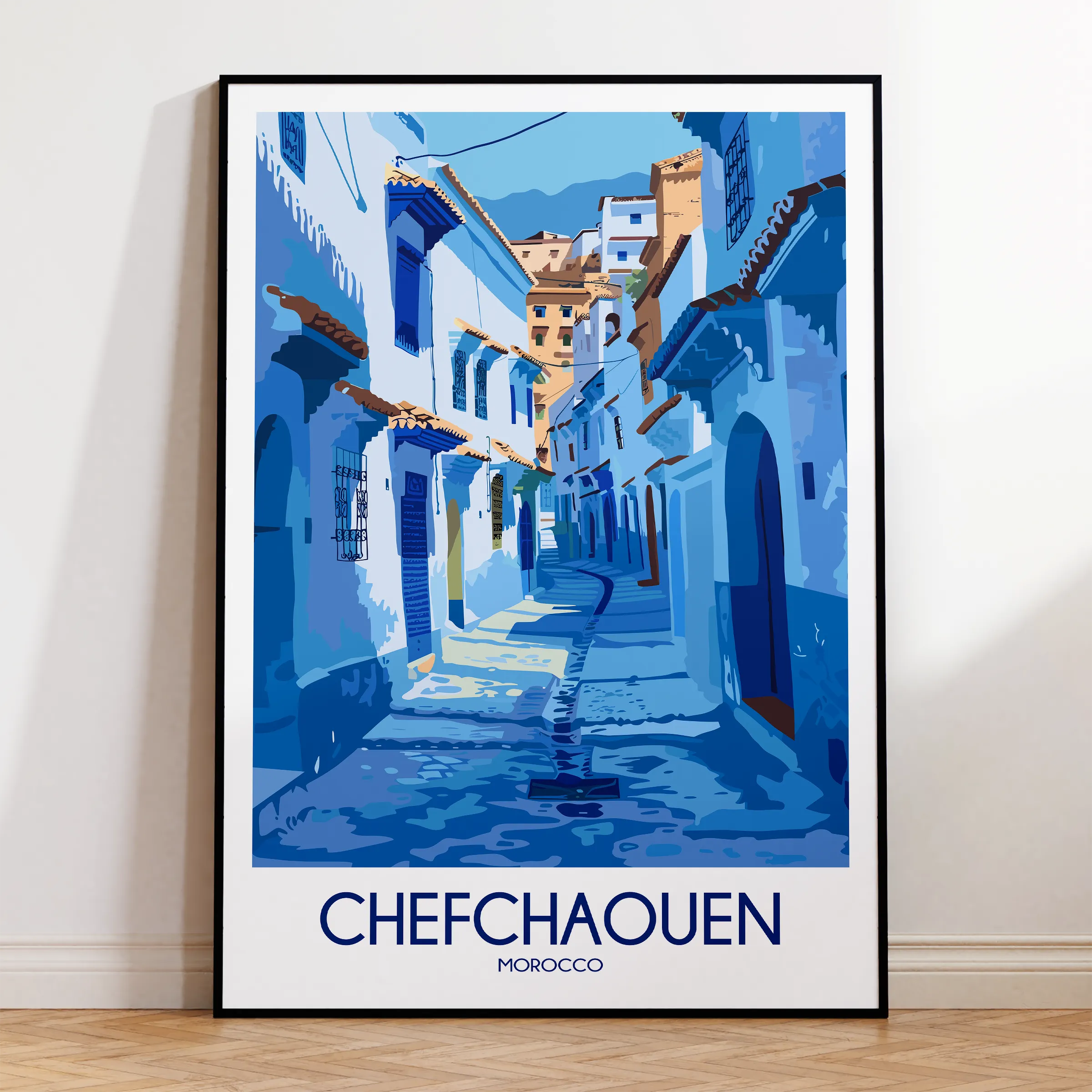 Chefchaouen Souvenir Poster Print