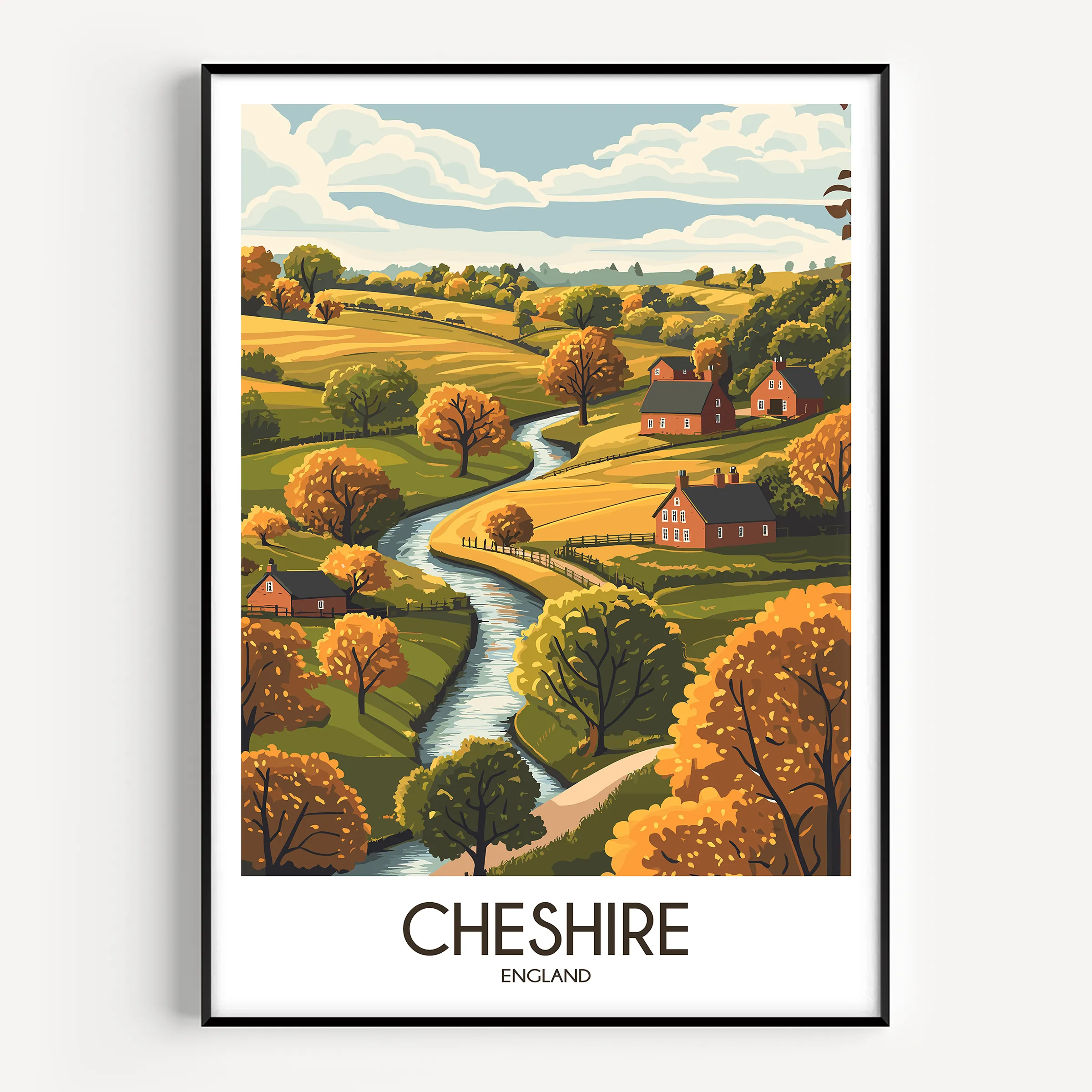 Cheshire Scenic Landscape Art