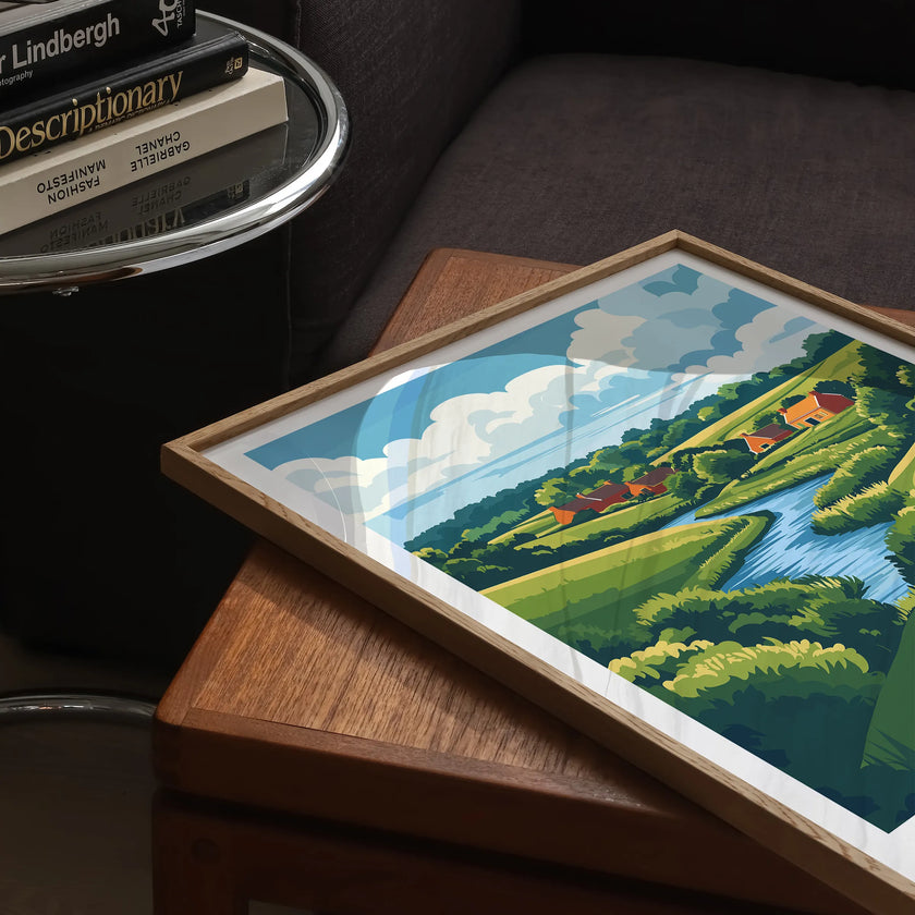 Cheshire Souvenir Poster Print