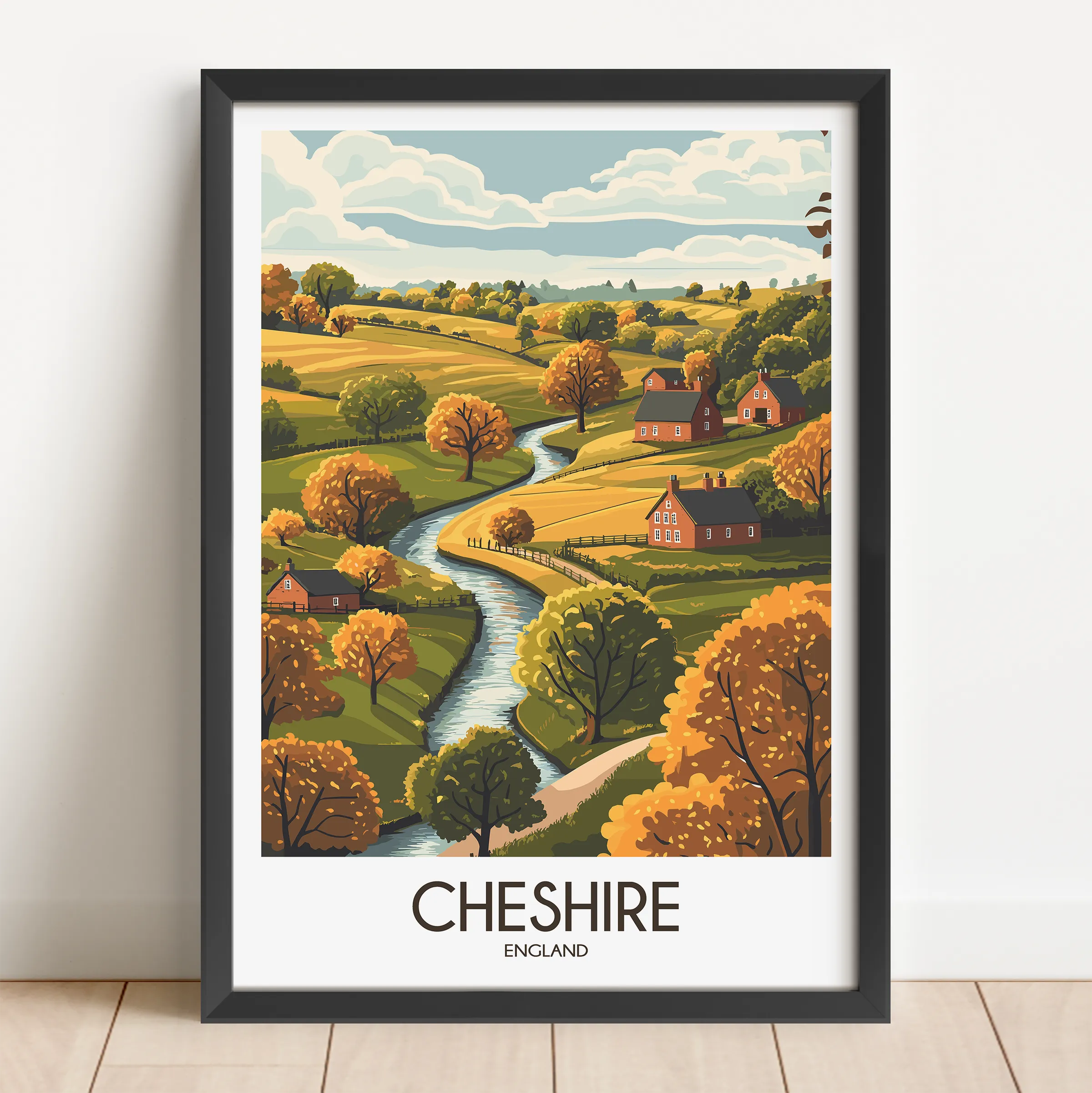 Cheshire Travel Memory Gift