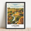Cheshire Travel Memory Gift