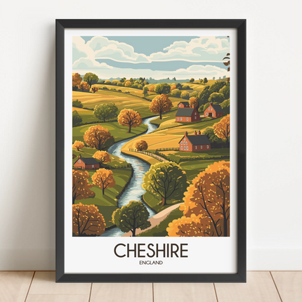 Cheshire Travel Memory Gift