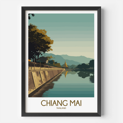Chiang Mai Minimalist Wall Art