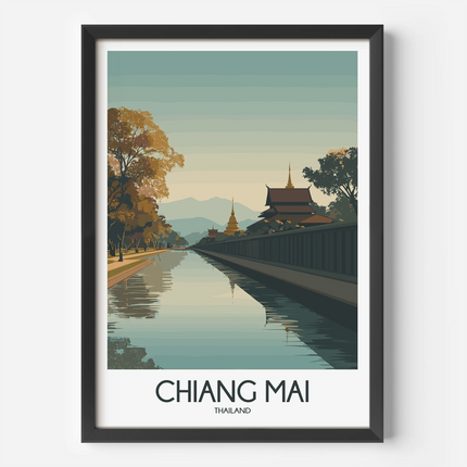 Chiang Mai Minimalist Wall Art