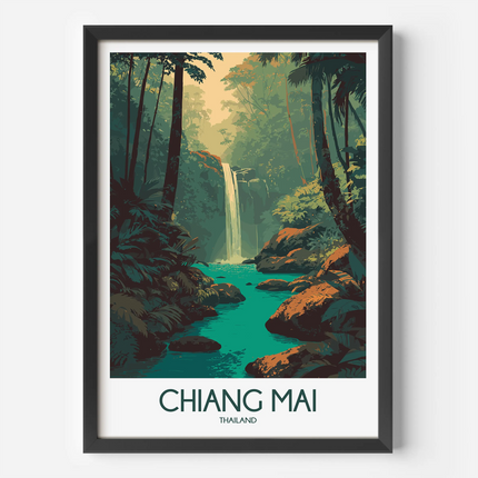 Chiang Mai Minimalist Wall Art