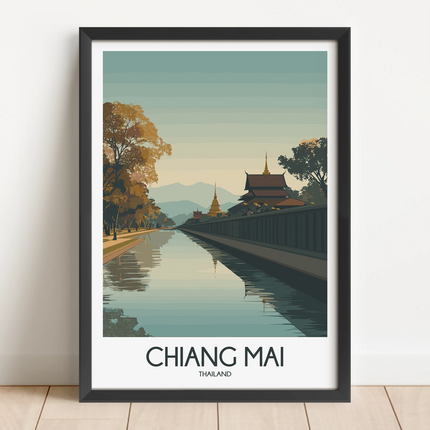 Chiang Mai Scenic Landscape Art