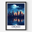 Chicago Minimalist Wall Art
