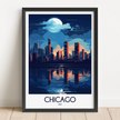 Chicago Scenic Landscape Art