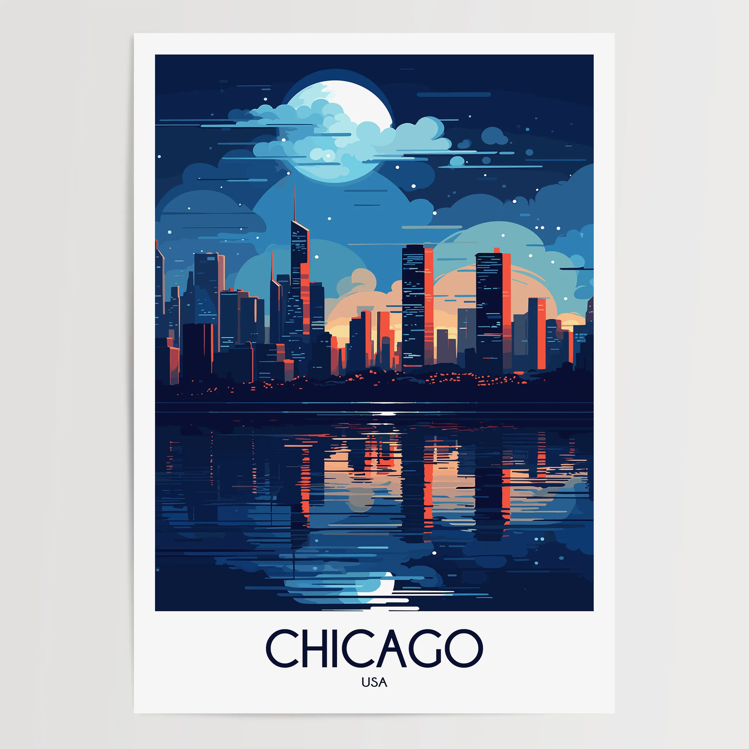 Chicago Travel Memory Gift