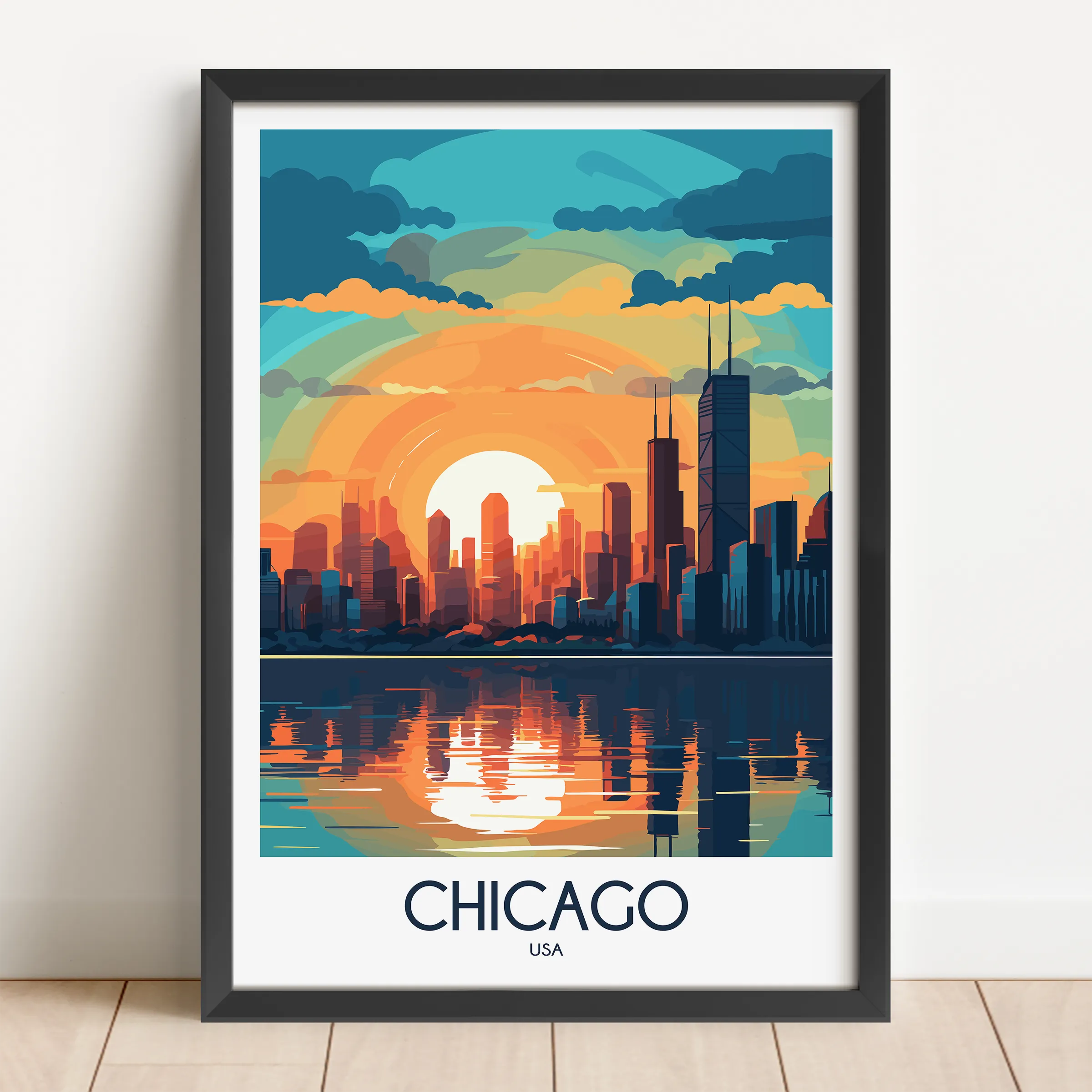 Chicago Travel Memory Gift