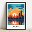 Chicago Travel Memory Gift