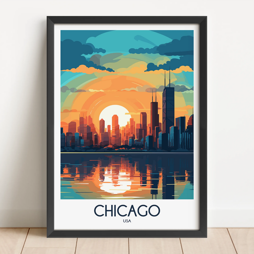Chicago Travel Memory Gift