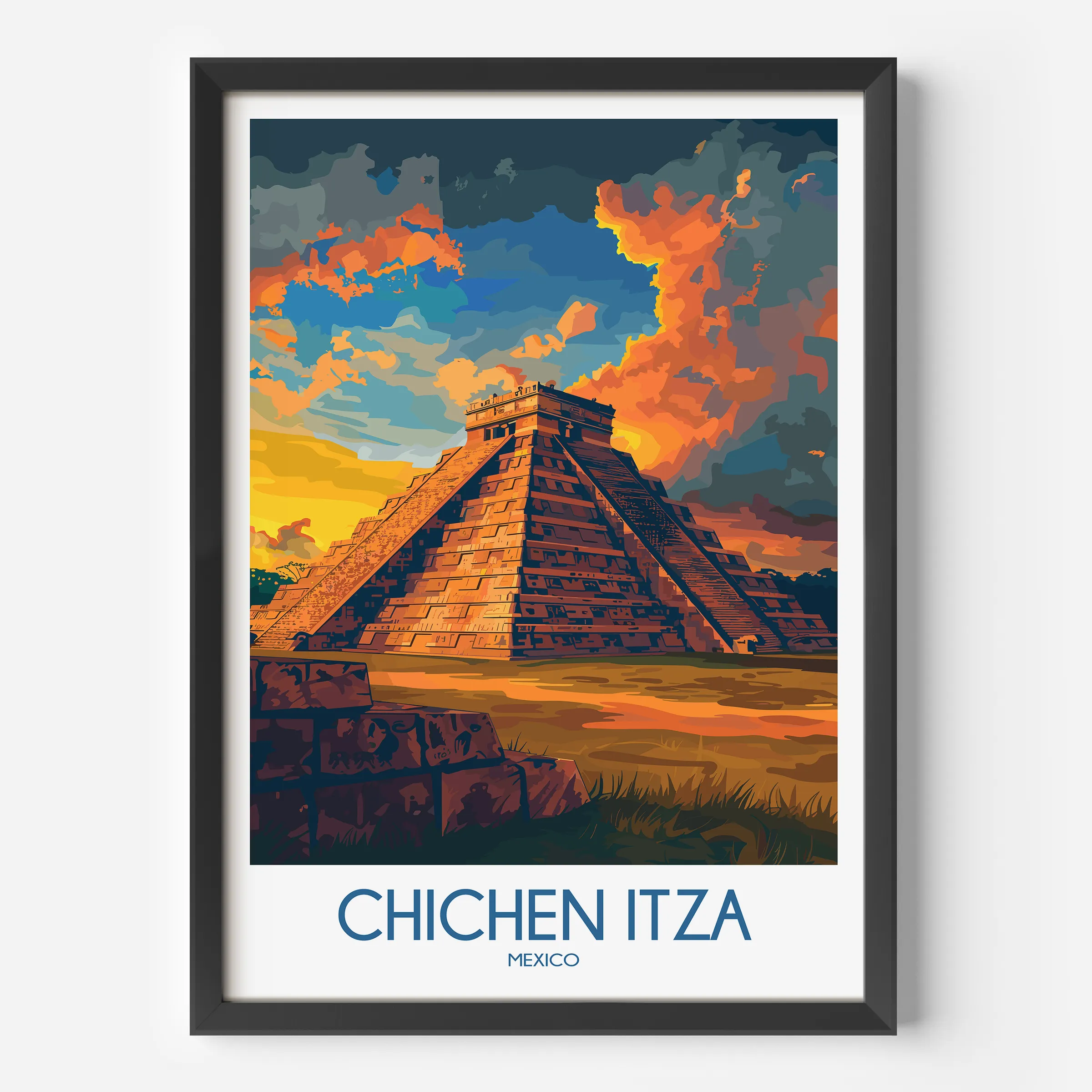 Chichen Itza Gallery Quality Print