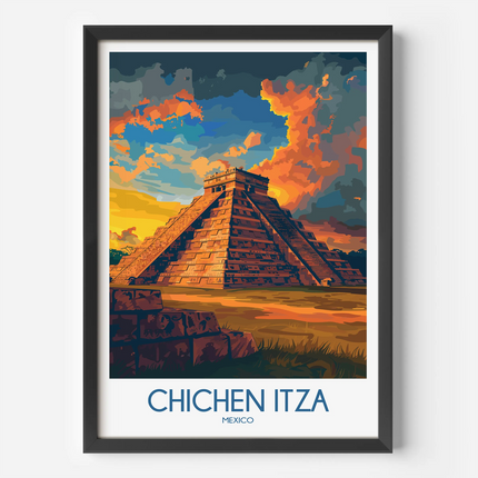 Chichen Itza Gallery Quality Print