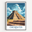 Chichen Itza Gallery Quality Print