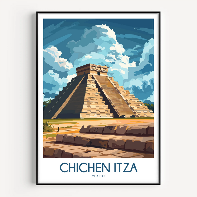 Chichen Itza Gallery Quality Print
