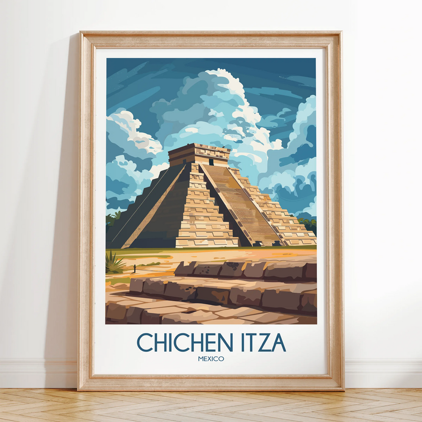 Chichen Itza Home Office Decor
