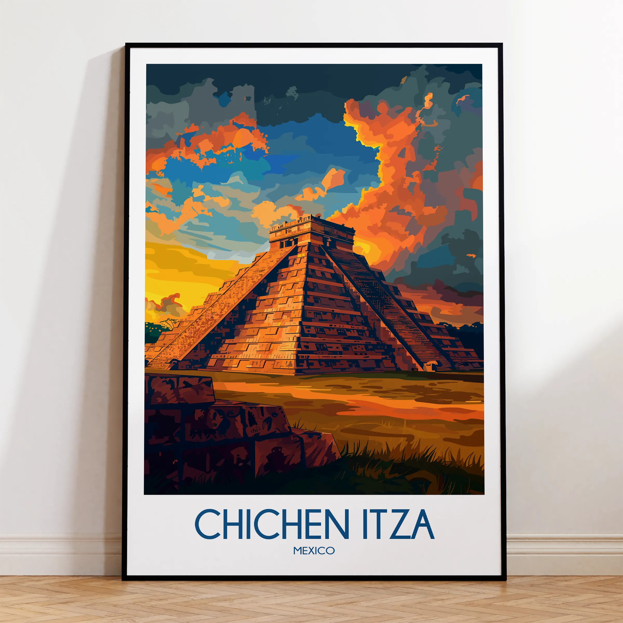 Chichen Itza Home Office Decor