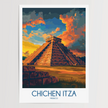 Chichen Itza Souvenir Poster Print
