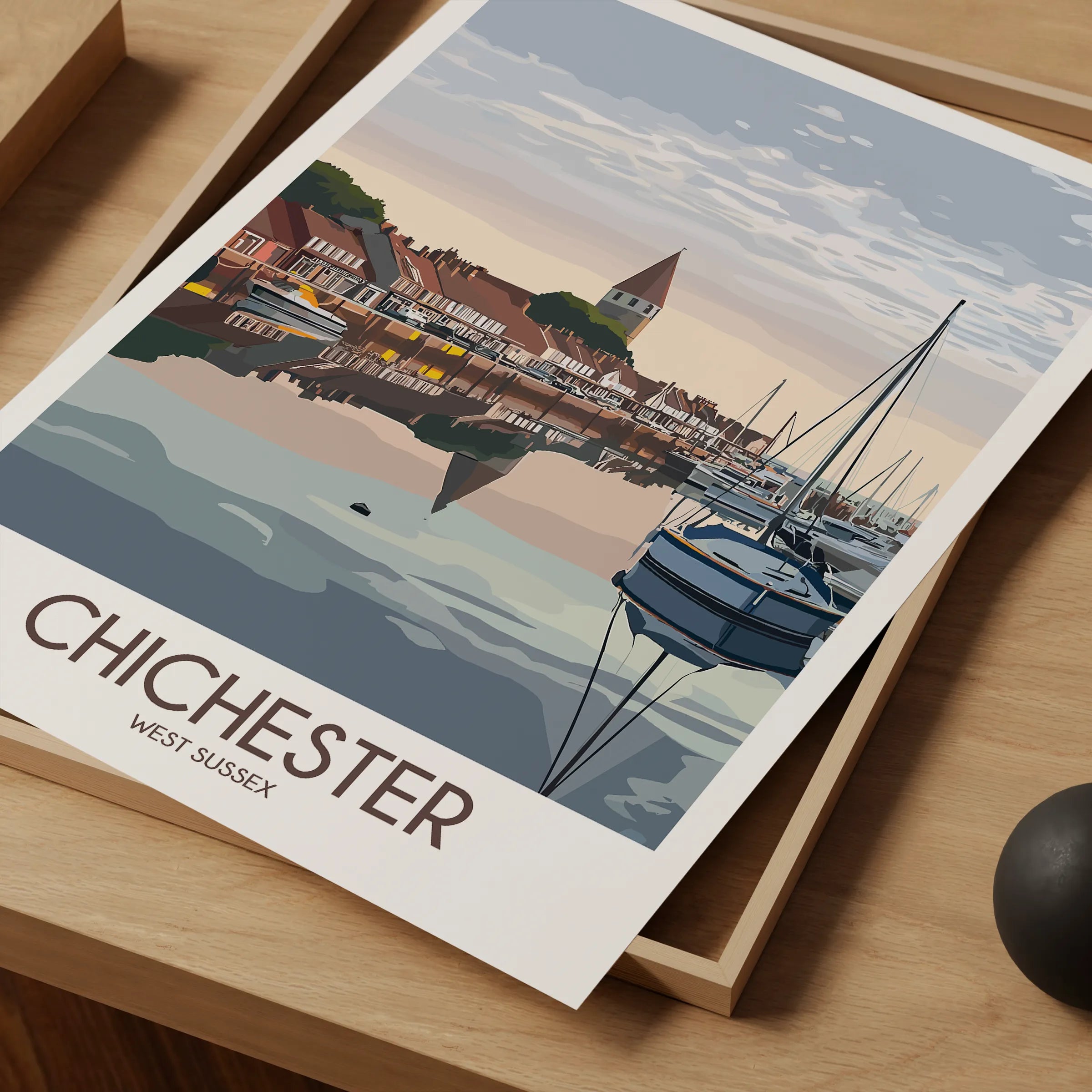 Chichester Souvenir Poster Print