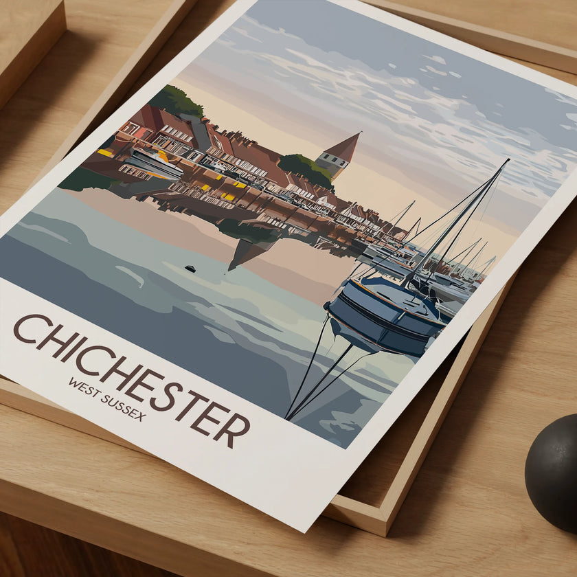 Chichester Souvenir Poster Print