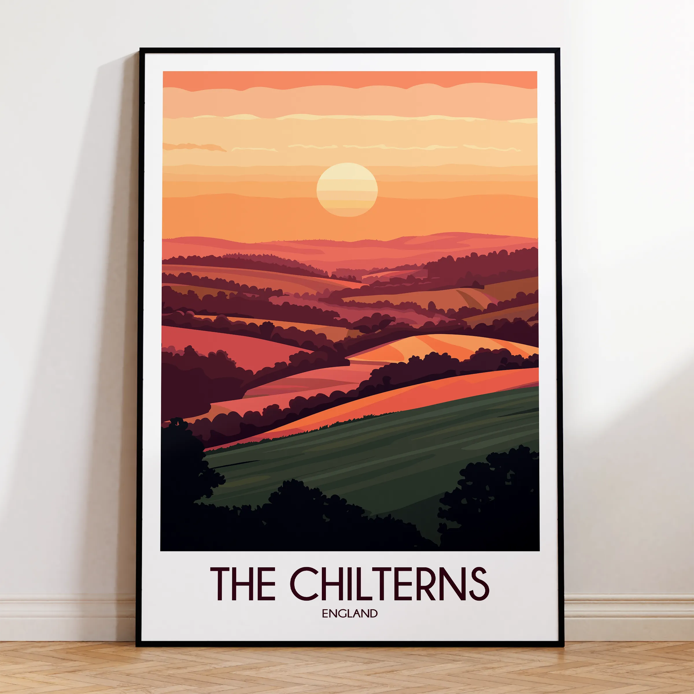 Chilterns Destination Art Gift