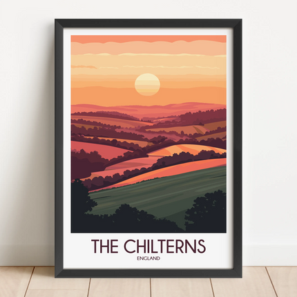 Chilterns Minimalist Wall Art